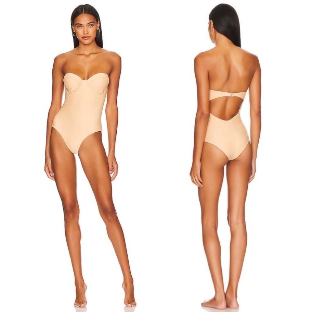 Acacia Brady One Piece Swimsuit in Oat
